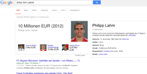 Philipp Lahm Gehalt