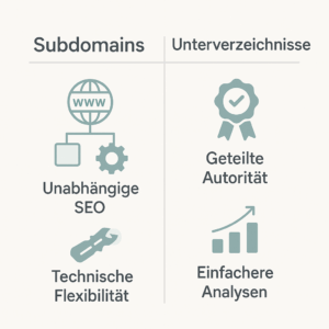 Subdomains und SEO Subdomains und SEO